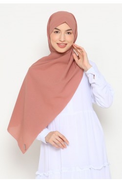 Pasmina Instan Lasercut Caramel